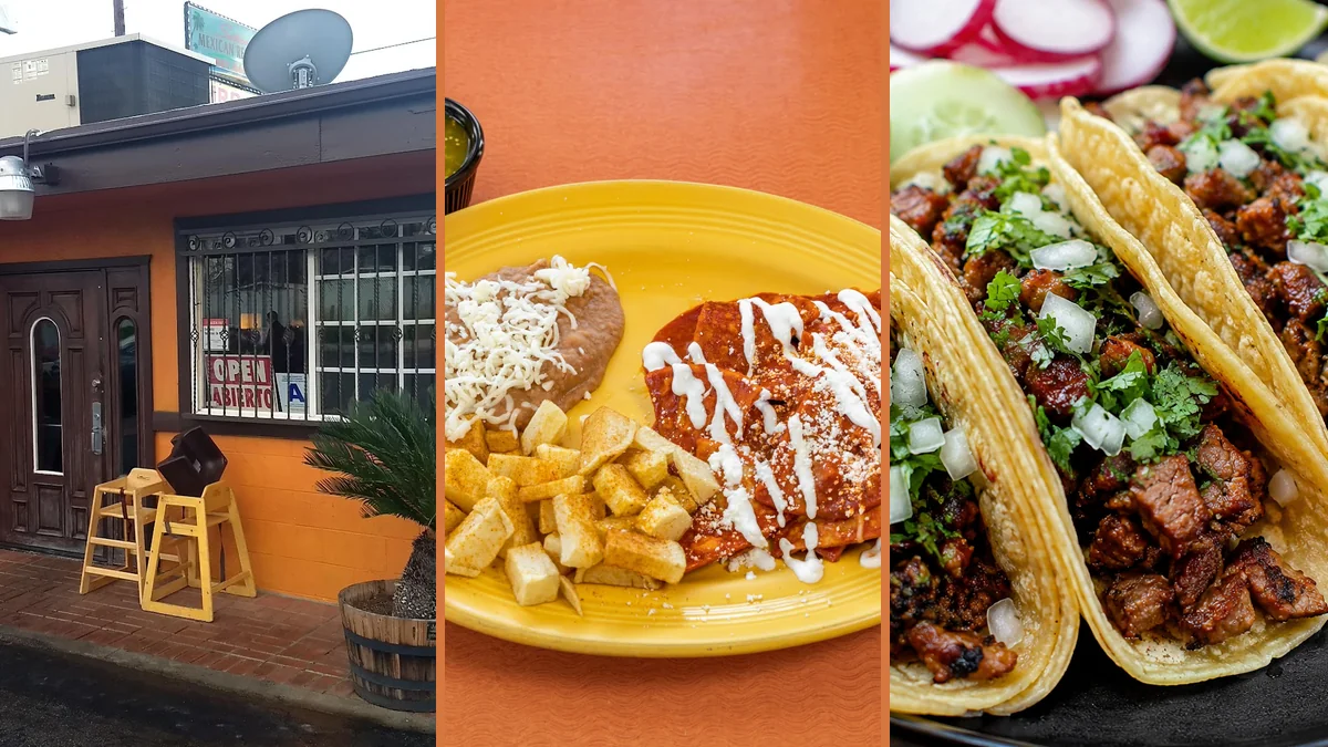 A spread of authentic Mexican plates ready to share.