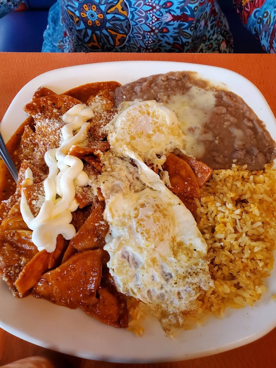 Chilaquiles Con Huevo